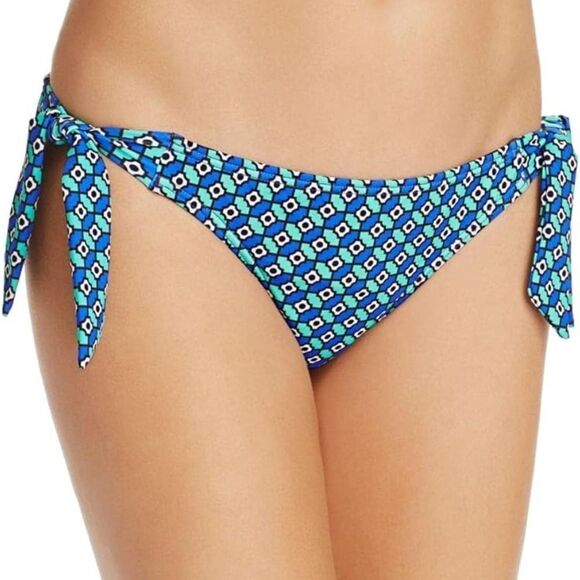 NWT Echo Womens Side Tie Printed Beachwear Swim Bottom and Top Sz. Small - Picture 2 of 10